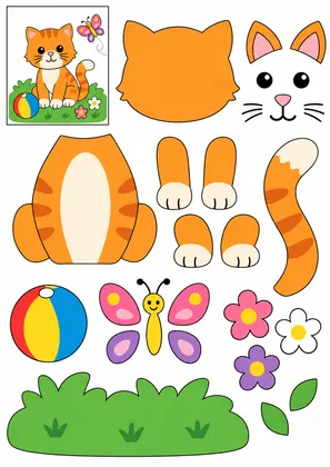 Рыжий котёнок