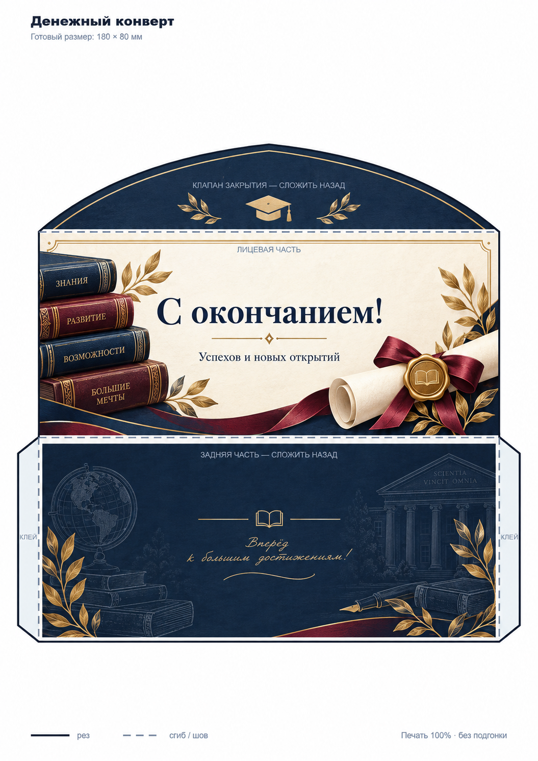 Выпускной с дипломом